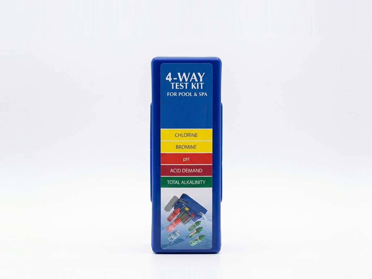 Kit de Teste 4-Way (Piscina e Spa)